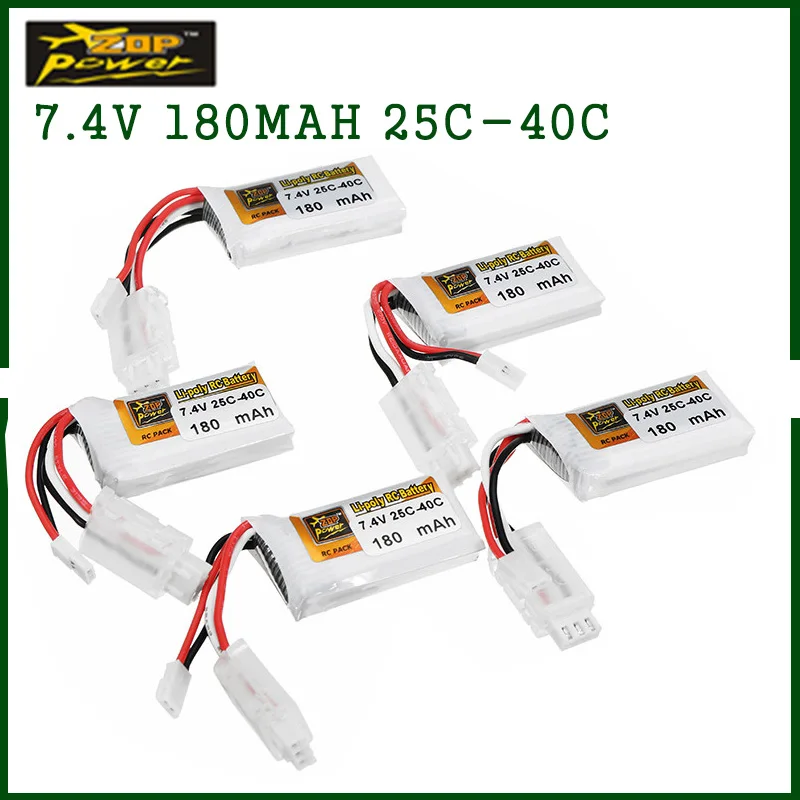 

ZOP Power 11.1V 450mAh 60C 3S Lipo Battery XT30 Plug Rechargeable Batteries For Eachine US65 UK65 65mm Whoop FPV Racing Drone