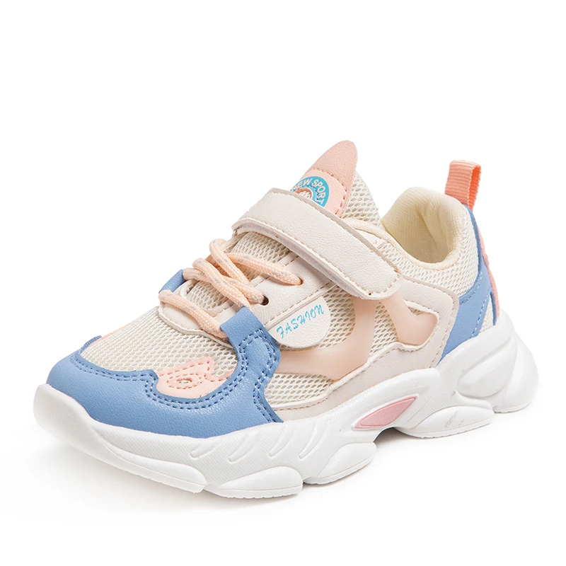 

Children Casual Shoes For Boys Sneakers Kids Shoes Girls Sneakers Patchwork Breathable Mesh Hook&Loop Colorful sapato infantil
