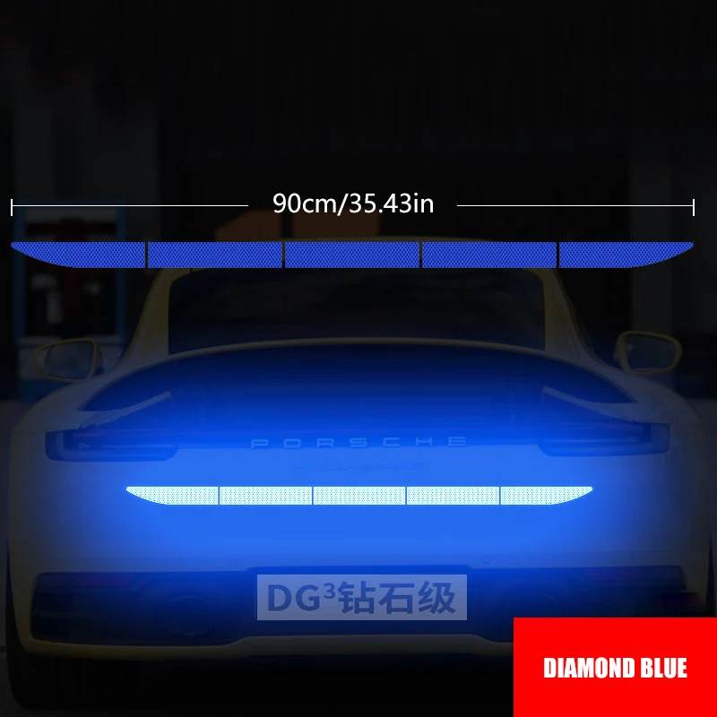 Отражающая наклейка для кузова автомобиля внешние аксессуары отражающая лента