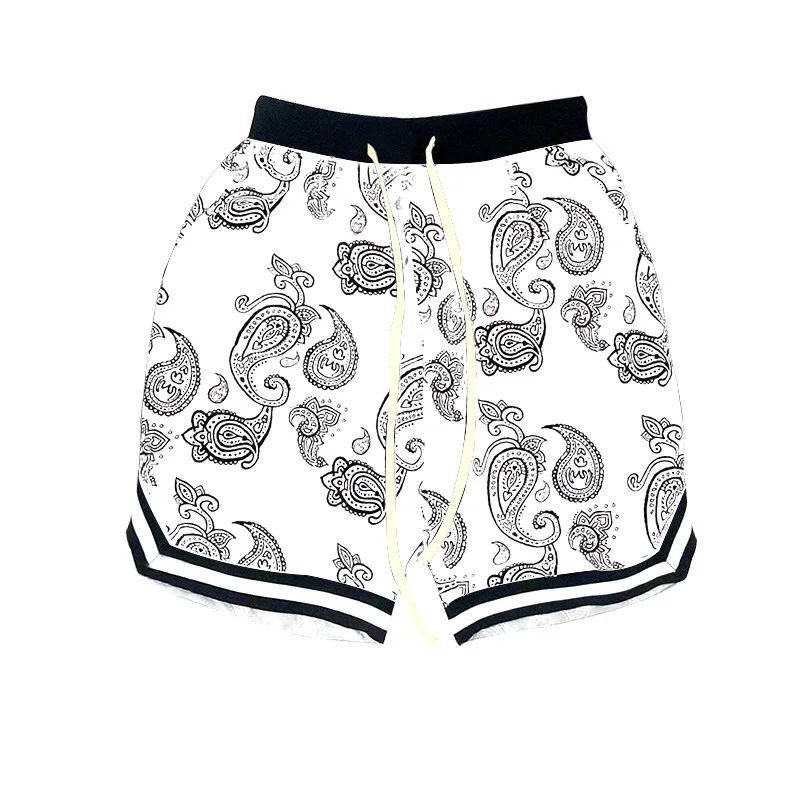 

Cashew Flower Men's Shorts Summer Trend Beach Pants Foreign Trade Men's Fashion Brand Sports Loose Casual Pants