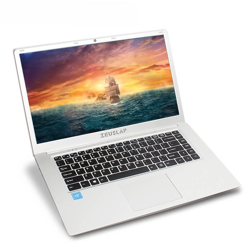 Ноутбук 15,6 дюймов с узкой рамкой 1920x1080P FHD Intel четырехъядерный процессор 4 ГБ DDR3 64 Гб eMMC Windows 10 ультрабук ноутбук
