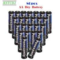 80pcs 150mah 1 5v aa 2a alkaline dry battery baterias for camera calculator alarm cloc mouse remote control battery 2a