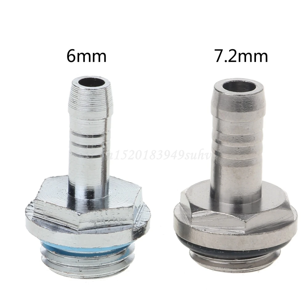 1 шт. G1/4 &quotлатунный резьбовой мягкий трубчатый соединитель шланга для ПК