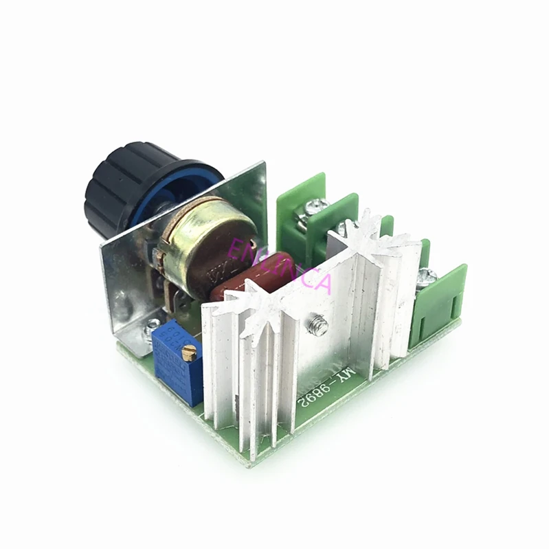 Регулятор напряжения SCR регулятор скорости термостата 1 шт. 220 В перем. Тока 2000 Вт