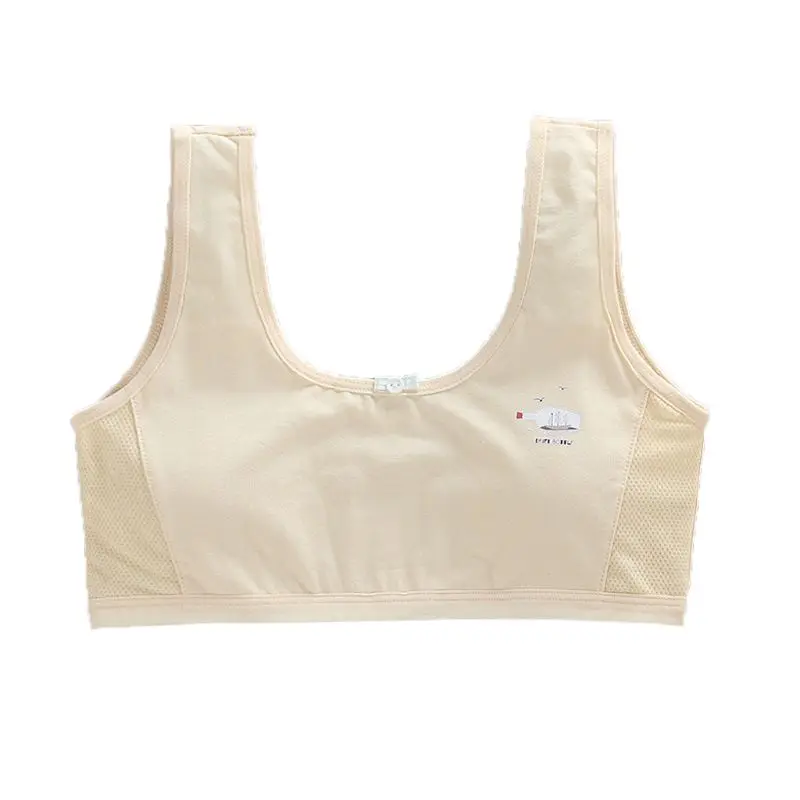 

Teen Girls Sports Bra Kids Top Underwear Young Puberty Training Lingerie 7-16Y New Dropship