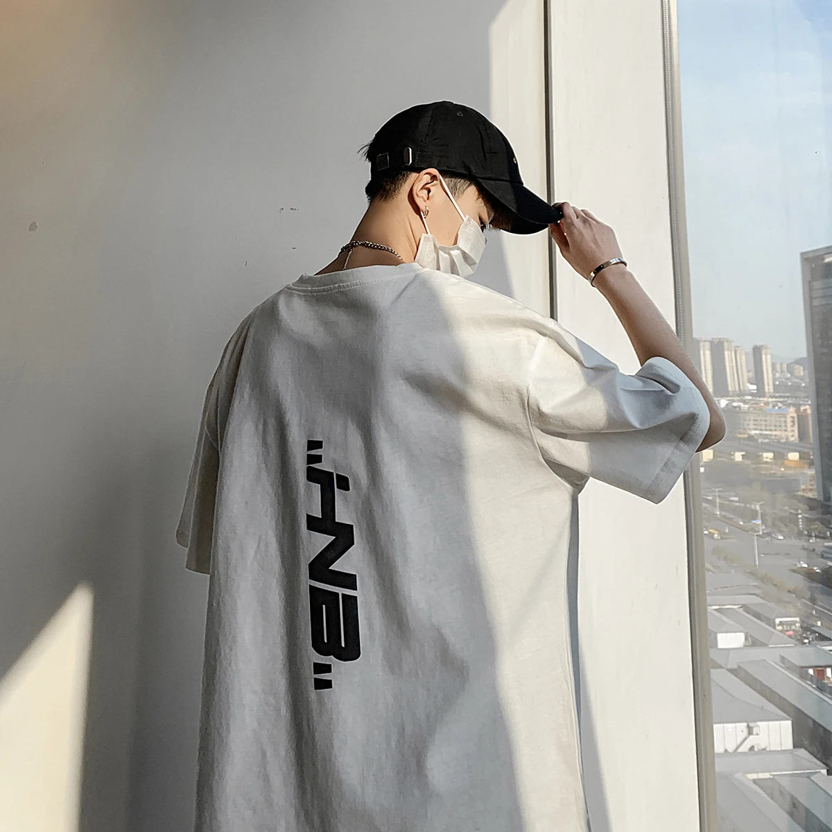 2020 размера плюс мужские футболки модные принтованные хип хоп для мужчин