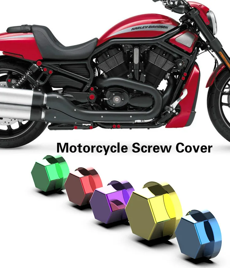 Крышка винта мотоцикла 30 шт модификация головки крышка украшения креативное