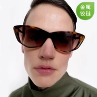 2020 cat eye sunglasses women plastic frame classic sun glasses ladies retro fashion mirror sunglasses uv400 oculos