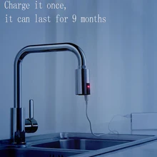 Smart Touch Bathroom Kitchen Faucet Sensor Water-saving Sprayer Tap Automatic Intelligent Infrared Sensor Sink Mixer Taps