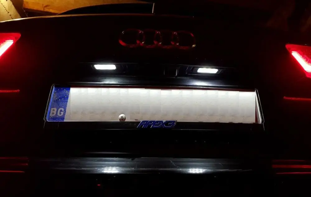 2PCS License Plate Light Led Number Holder Lamp No Error For BMW E39 E60 E60N E61 E90 E91 E90N E92 E93 E46 CSL E82 | Автомобили и