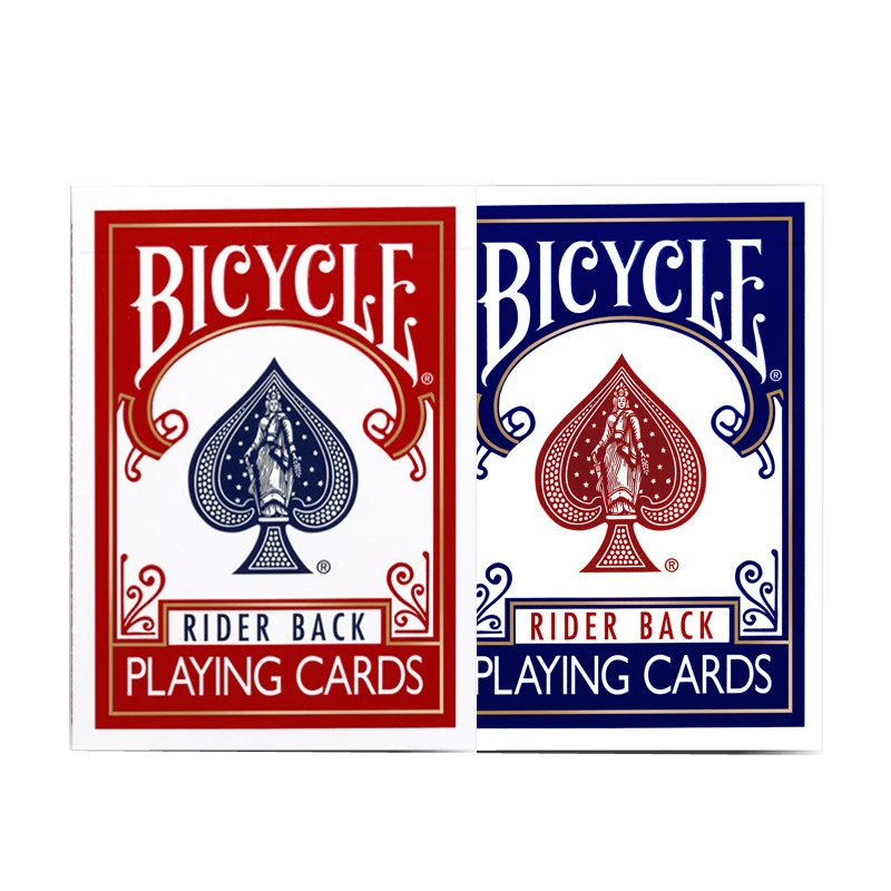 Оригинальные синие/красные велосипедные игральные карты 1 шт. стандартные колоды