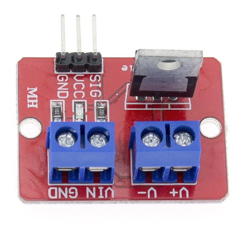 Верхняя кнопка Mosfet 0-24 В стандартный модуль IRF520 для Arduino MCU ARM Raspberry pi | Обустройство