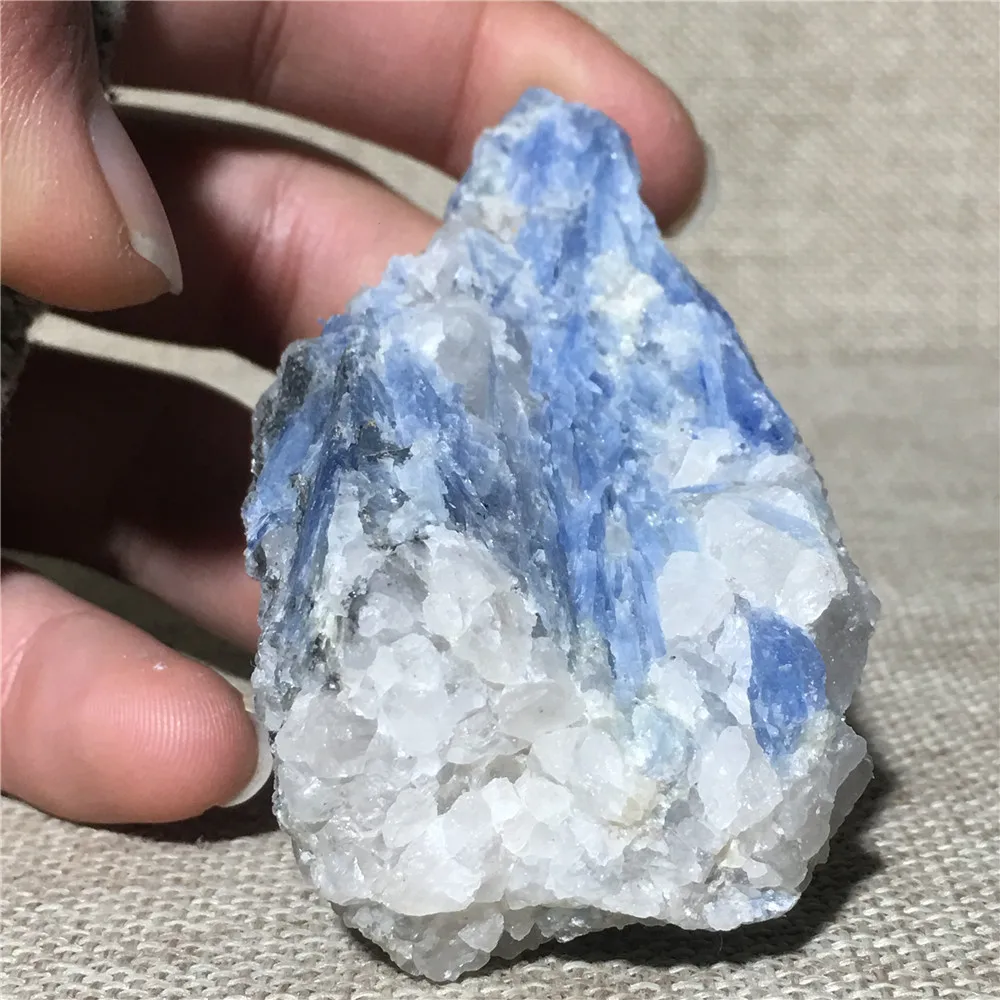 

Rare Blue Quartz Crystal Natural Kyanite Rough Gem Stone Gift Mineral Healing Home Decoration Reiki Masters Raw Specimen