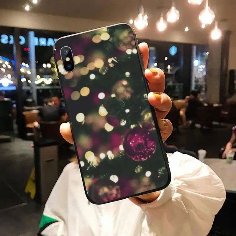 

Retro art Merry Christmas pattern Phone Case for iPhone 11 12 mini pro XS MAX 8 7 6 6S Plus X 5S SE 2020 XR shell