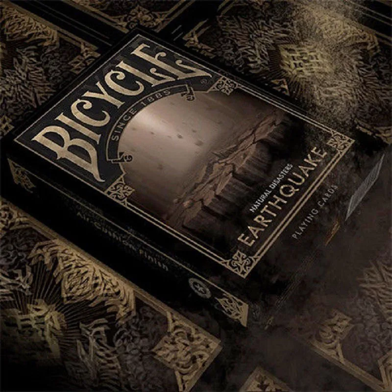 Bicycle Natural Disasters Earthquake Playing Cards Collectable Poker USPCC Limited Edition Deck Magic Tricks Props | Игрушки и хобби