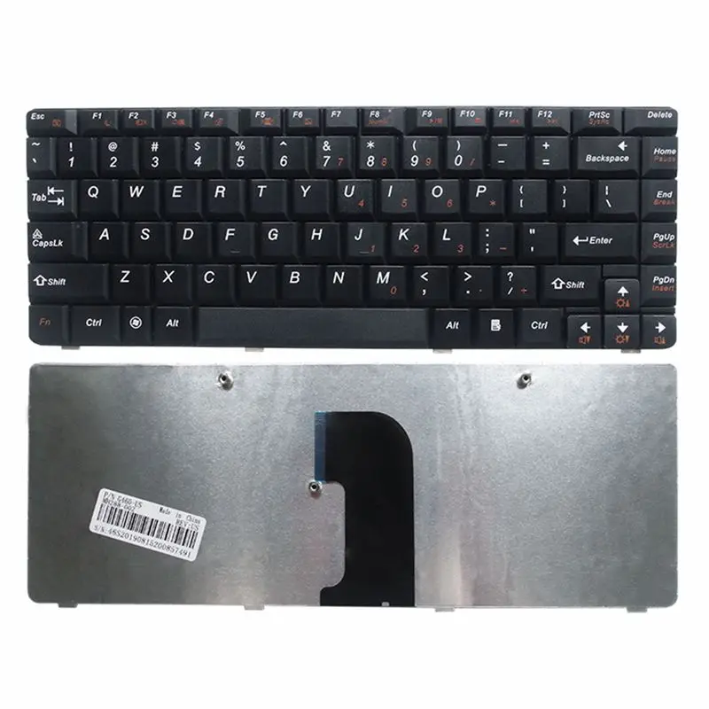 RU/US клавиатура для ноутбука LENOVO G460 G460A G460E G460AL G460EX G465 черная новая английская