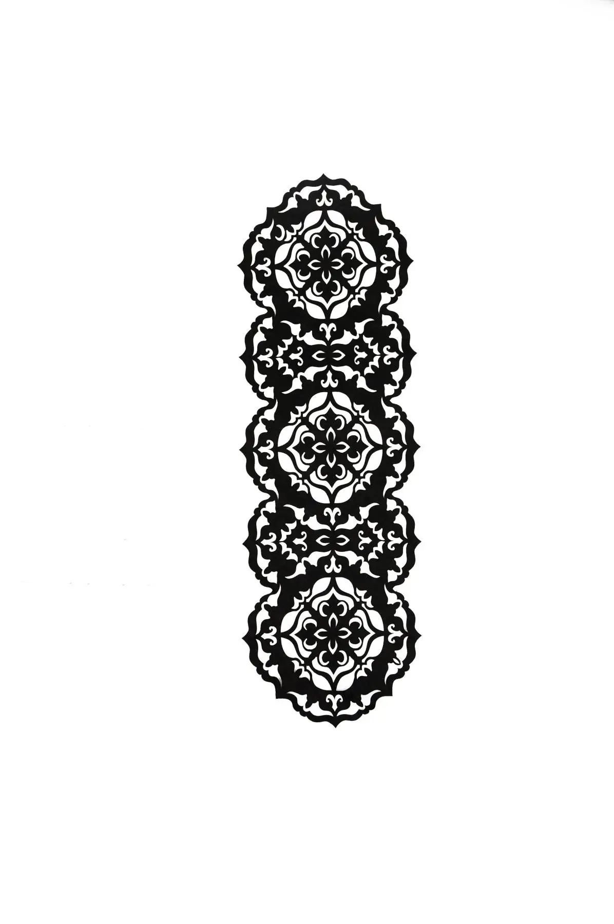 

Luxury Star Velvet Runner Black