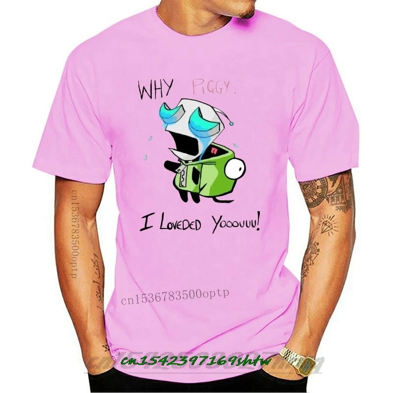 

Футболка TPEE Piggy U, Стильная мужская футболка Invader Zim