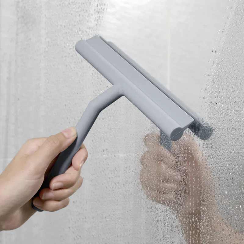 

Shower Squeegee Window Glass Wiper Scraper Shower Squeegee Cleaner Silicone Holder Bathroom Mirror Wiper Scraper Glass Cleaning