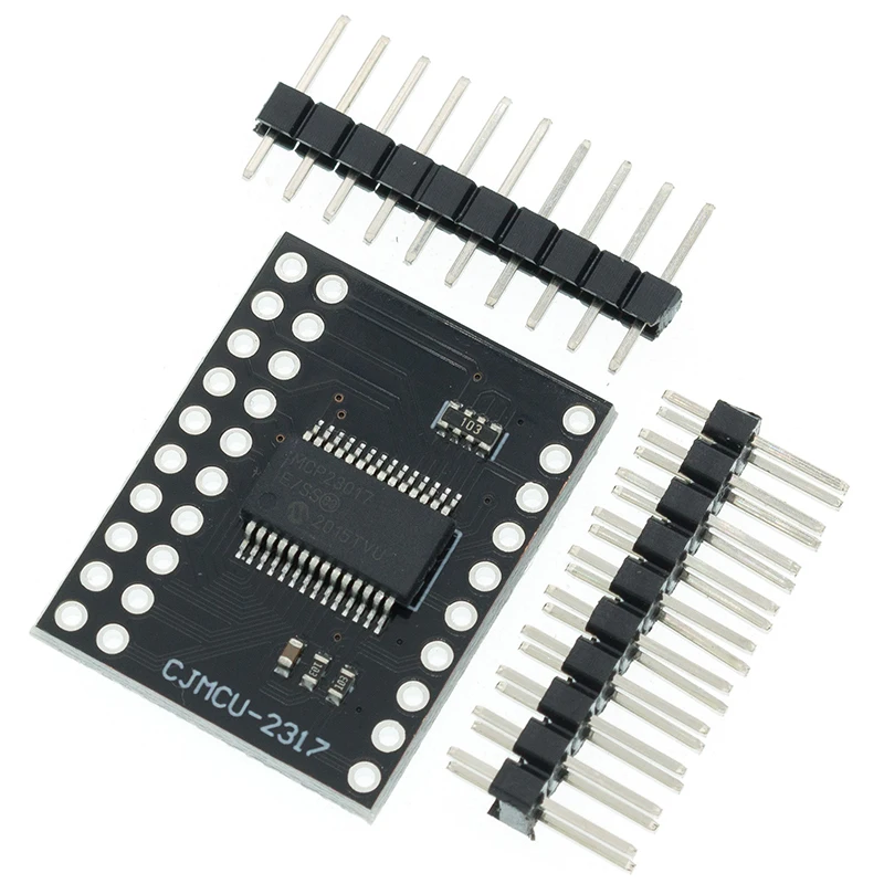 10 шт. модуль последовательного интерфейса MCP23017 IIC I2C SPI MCP23S17 двунаправленный 16