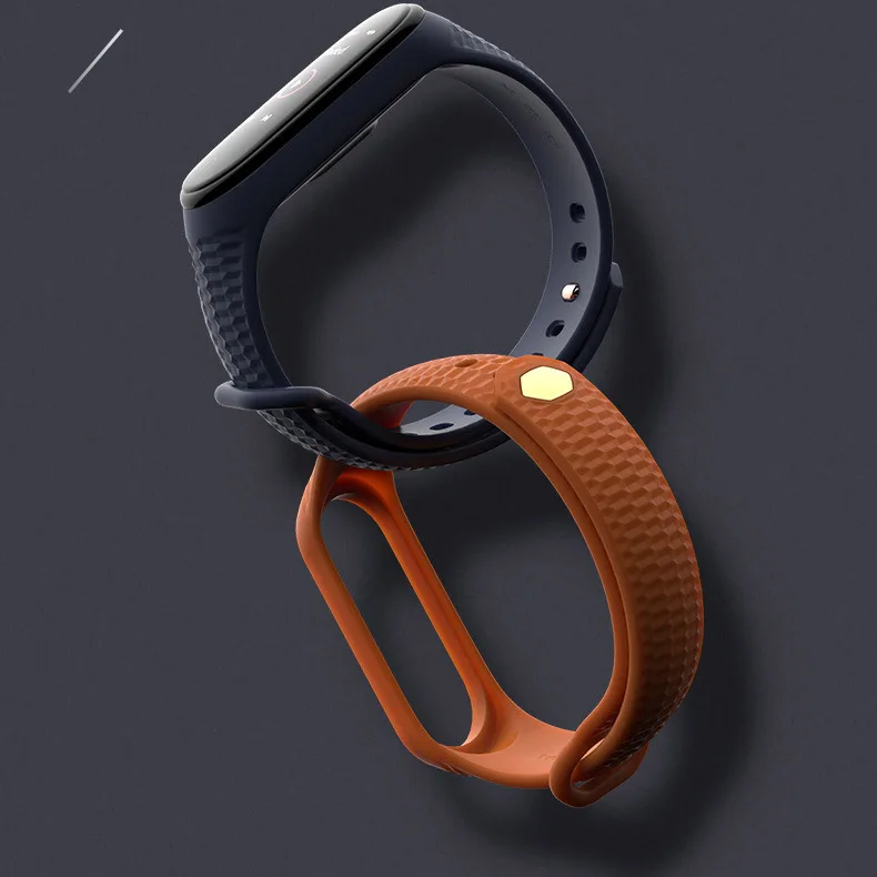 Сменный ремешок для Xiaomi mi Band 4 3 умный Браслет Силиконовый band сменный ремень умные