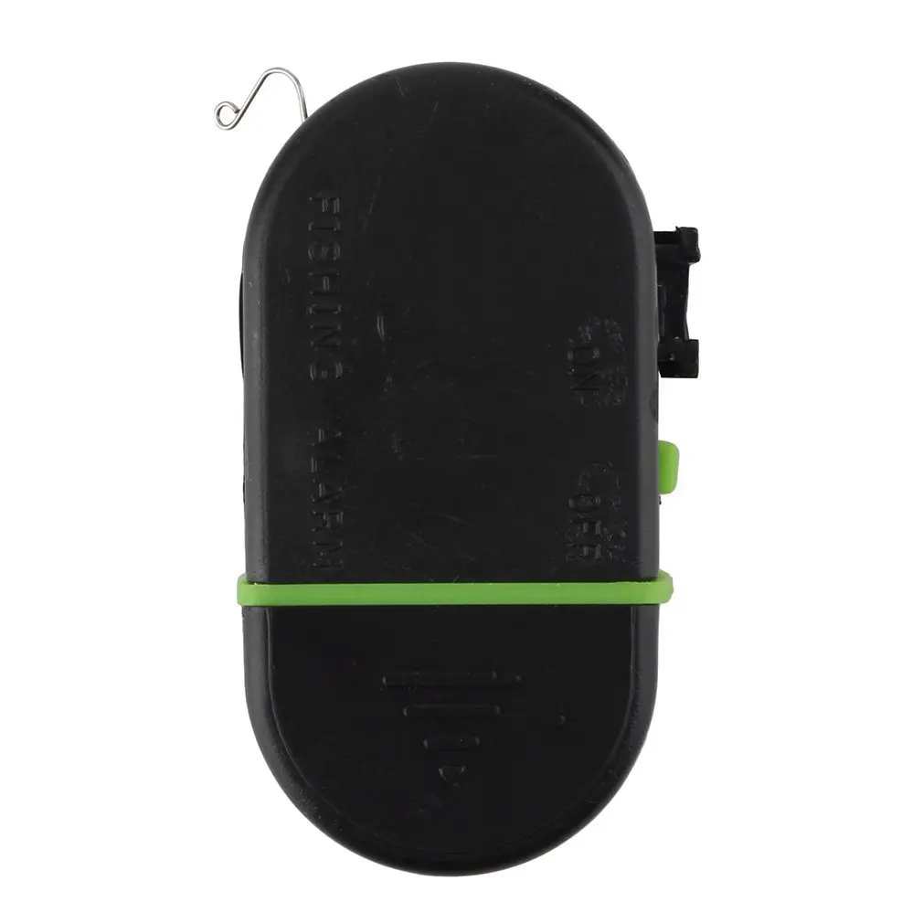 Electronic LED Light Fish Bite Sound Alarm Bell Clip On Fishing Rod Black ABS Power Saving Maximum Volume up to 80dB | Спорт и