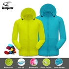 Походные куртки LNGXO для женщин и мужчин, водонепроницаемая быстросохнущая ветровка для походов и кемпинга, Солнцезащитная уличная дождевая куртка с карманами на молнии