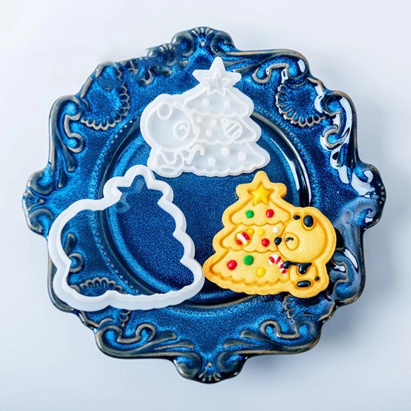 Кухонная форма для выпечки печенья Рождественская серия в виде панды