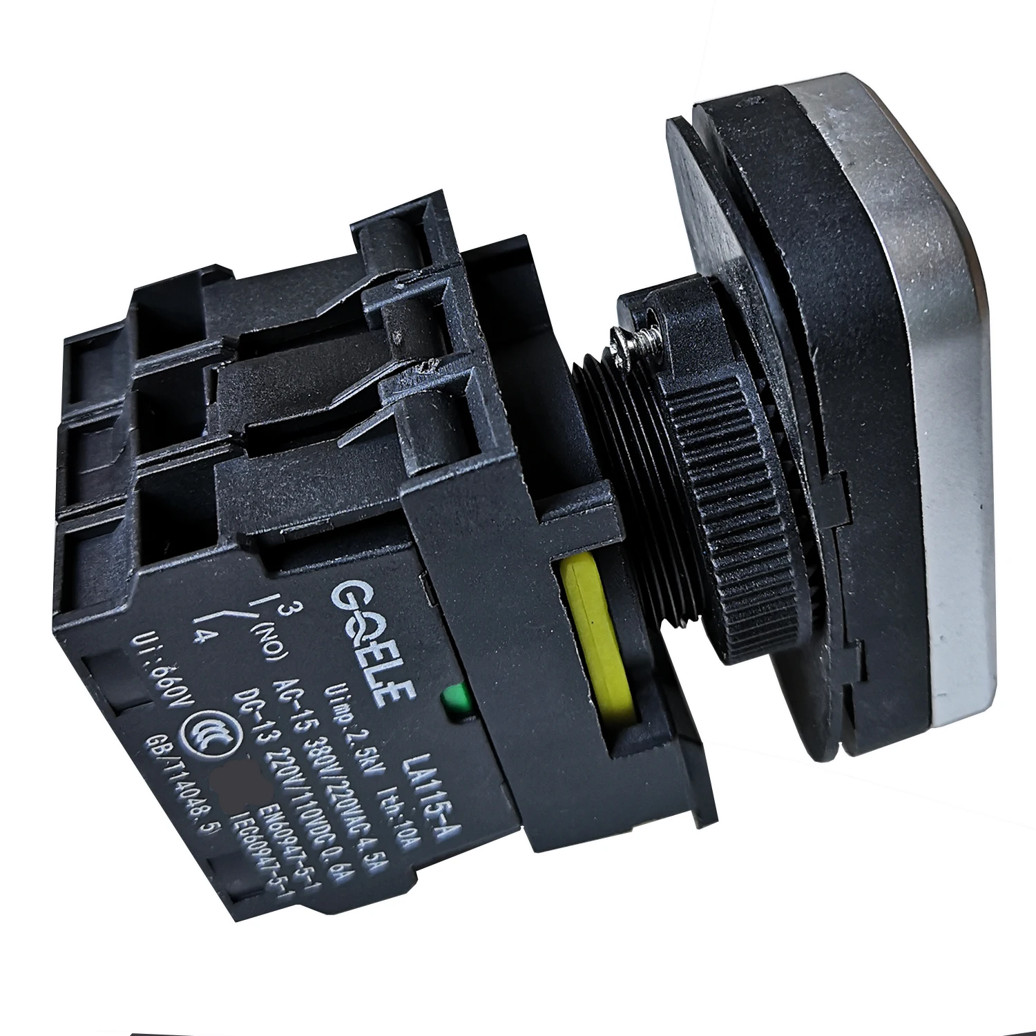 LA115-A5-11RD1 Waterproof 1NO LB 1NC 220V M22 Momentary Illuminated Flush Button Pushbutton Switch for Pump Control Cabinet |