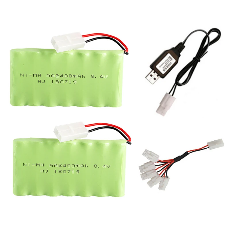 

Аккумуляторная батарея 8,4 в, 2400 мАч, никель-металлогидридный Аккумулятор AA, перезаряжаемая батарея с дистанционным управлением, модель элек...