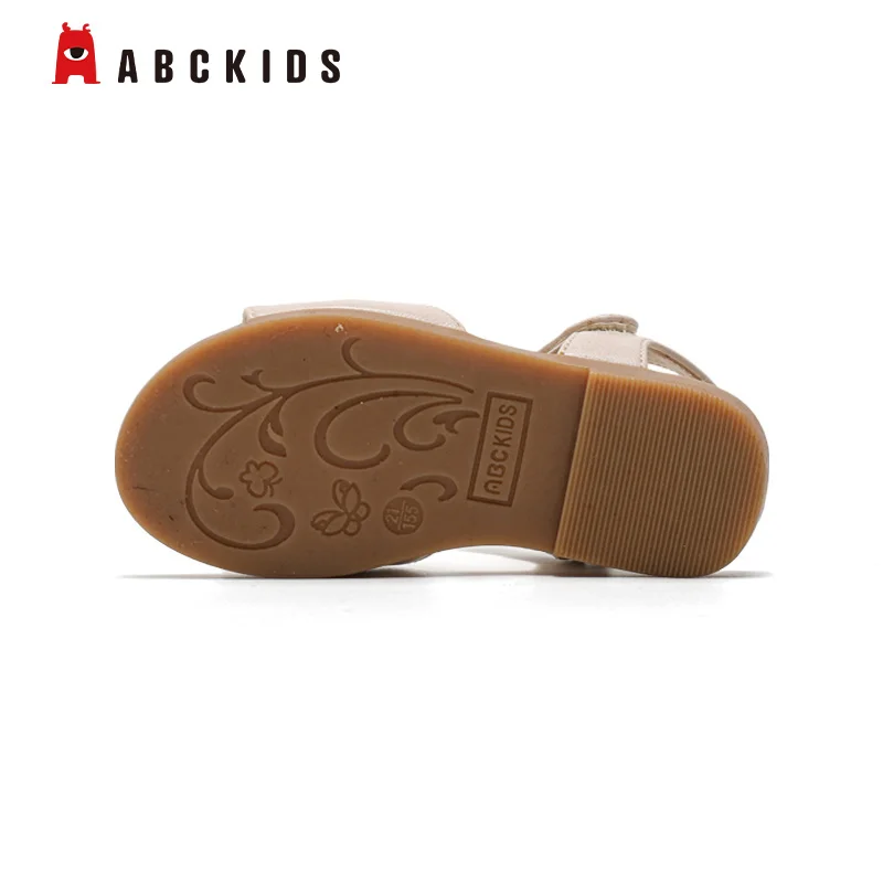 

Abckids children's shoes new summer sandals for girls bow Princess children's sandals cute stage shoes for children