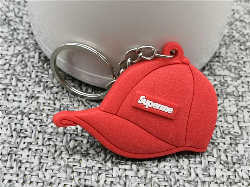 1042 Мини силиконовый милый брелок Nikes cap Форма брелок для женщин мужчин детей подарок брелок баскетбольные кроссовки Porte Clef - Цвет: 1042