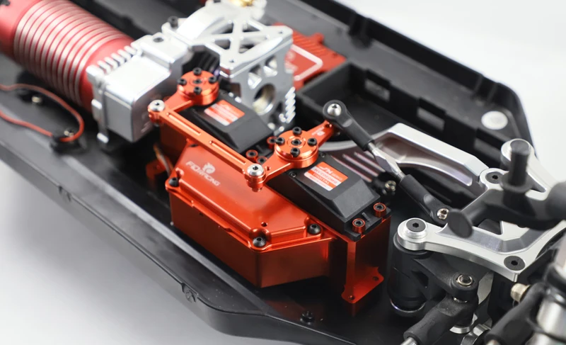 FID алюминиевый двойной сервоподнос SAVOX 0236 15T для 1/5 LOSI DBXL-E