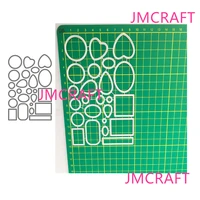 jmcraft 2021 variety of different graphic 2 metal cutting die for scrapbooking practice hands on diy album card handmade tool