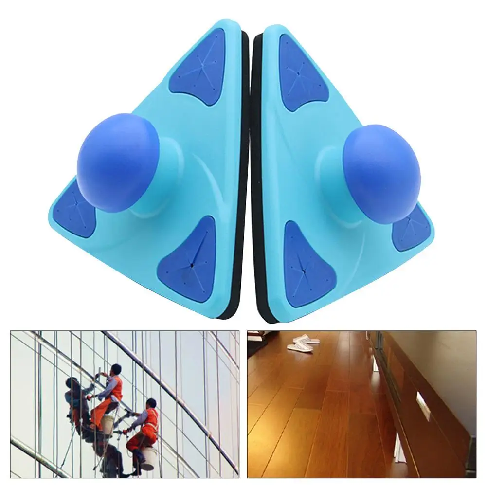 Ручной Магнитная щетка для мытья окон чистки стекла очиститель стеклянной