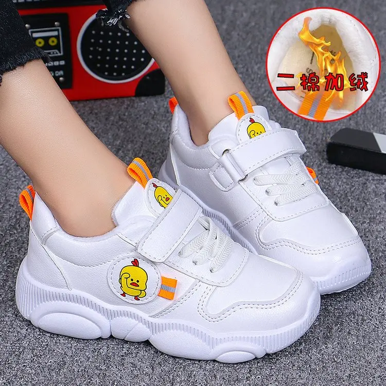 Детская спортивная обувь Новинка 2020 года сезон осень-зима бархатная