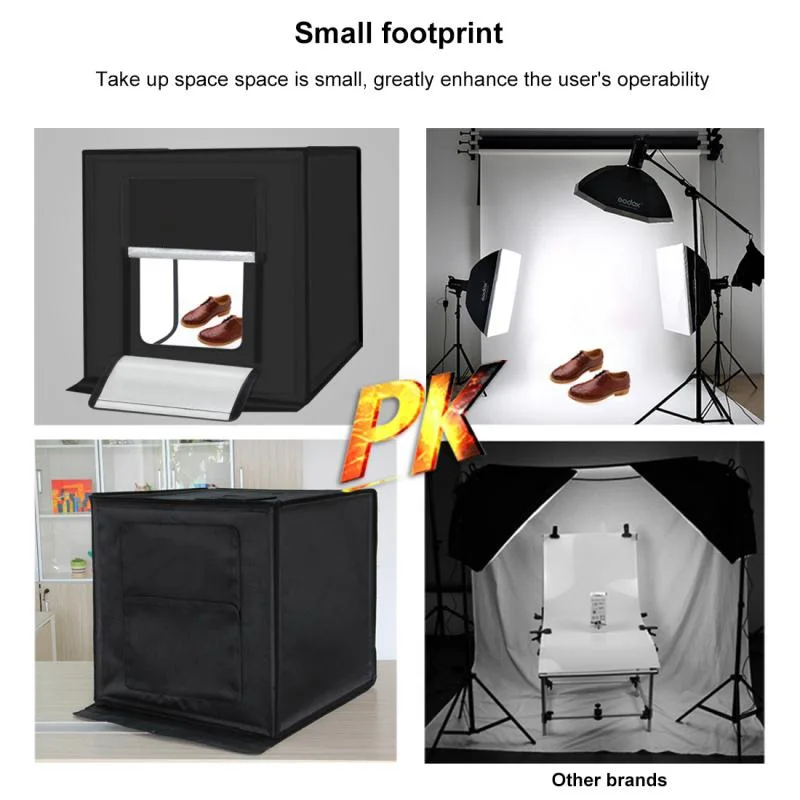 Светильник MAMEN складной софтбокс для студийной фотосъемки 40х40см светильник фото