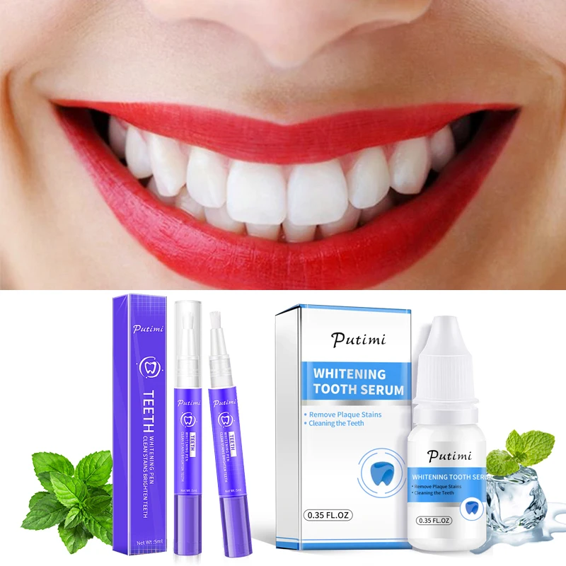 

Teeth Whitening Pen Cleaning Essence Oral Hygiene Serum Remove Plaque Stains Bleaching Gel Tooth Whitener Pen Bleach Dental Tool