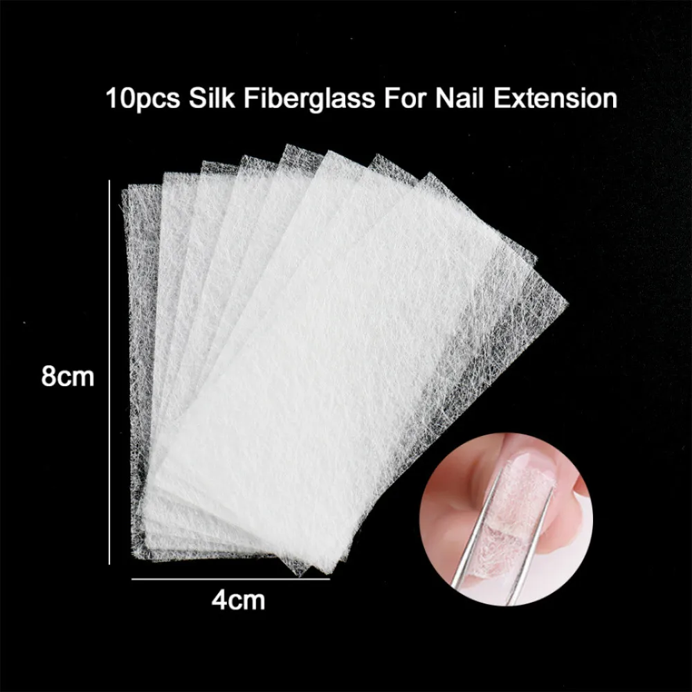 

3pcs/set Extension Gel Nail Kit 15ml Gel Polish Silk Fiberglass Nail Art Forms Brush Finger Extensions Tools Manicure Set