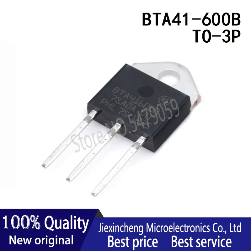 

10PCS BTA41-600B BTA41600B BTA41-700B BTA41700B BTA41-800B BTA41800B BTA41-1200B BTA411200B TO-3P New