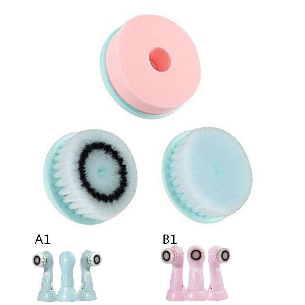 

3 In1 Rechargeable Electric 360 Rotating Skin Care Cleansing Brush Face Cleaner Electric Skin Care Tool Accessories