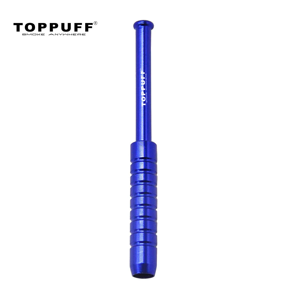 

PUFF Aluminum One Hitters Dugout Pipe For Smoking Tobacco 78MM Long Handle Smoking Tobacco Pipe Metal Bat Hitter Pipes