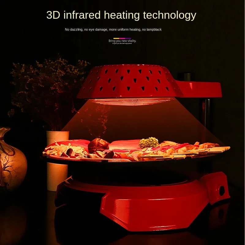 Купить Корейский инфракрасный электрический гриль для дома, Бездымная домашняя электрическая духовка для барбекю, антипригарный Электрический п...