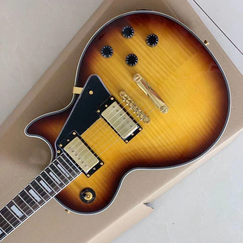 

Классическая электрическая гитара 2021, фингерборд из красного дерева, корпус из красного дерева, хорошее качество звука, высокое качество ги...