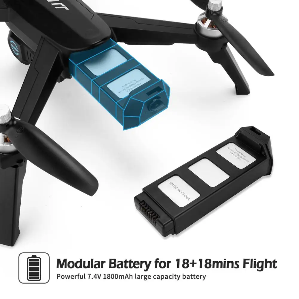 JJRC JJPRO X5 профессиональный Дрон 5G WiFi FPV gps позиционирование Квадрокоптер 1080P камера с интересным бесщеточным Мотором