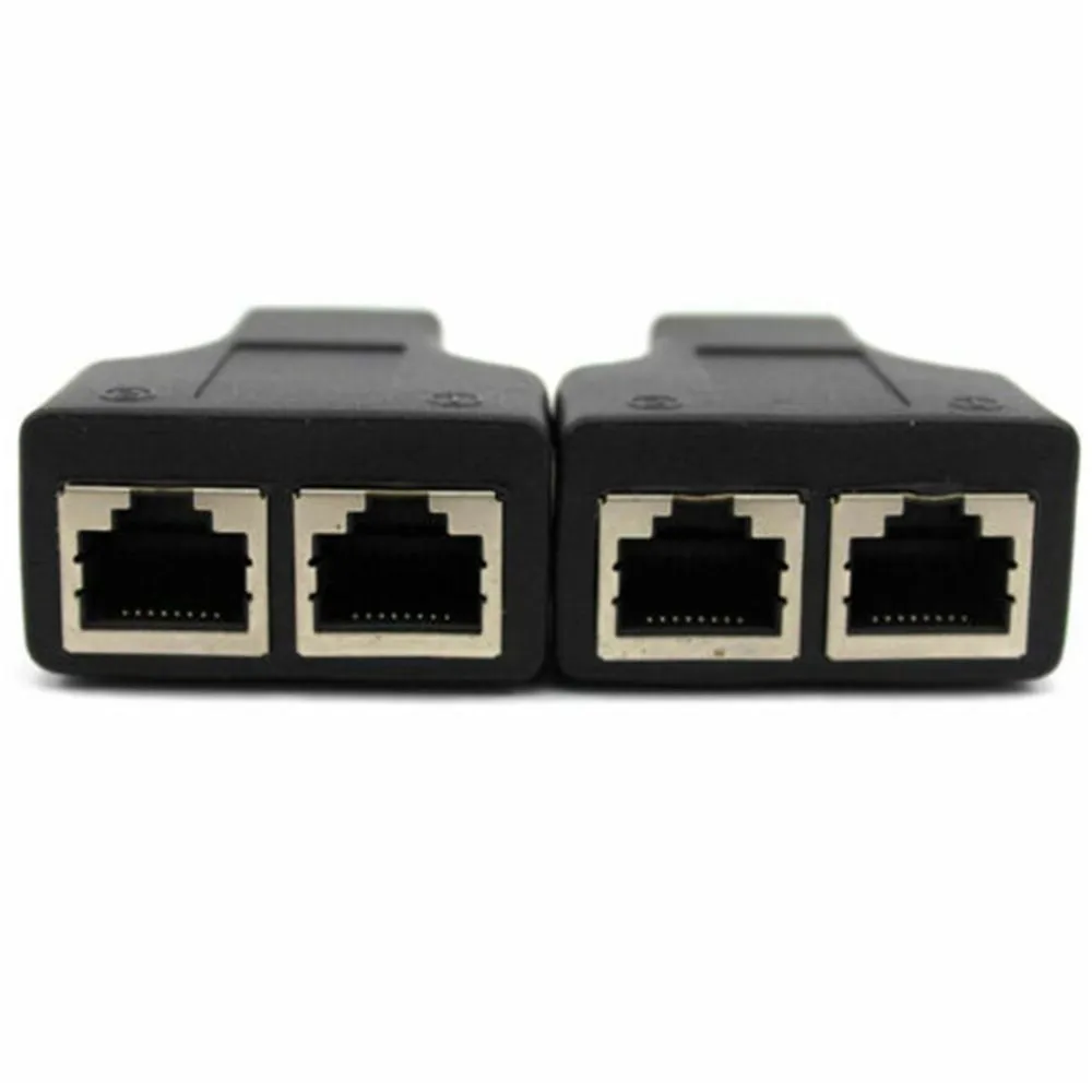 2 пары HDMI двойной RJ45 CAT5E CAT6 UTP LAN Ethernet удлинитель Ретранслятор адаптер 1080P для HDTV HDPC