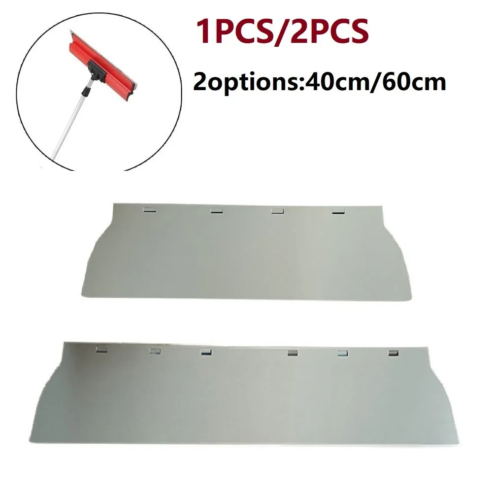 

40cm/60cm Stainless Steel Skimmer Skimming Blade Drywall Smoothing Spatula Blade Finishing Skimmer Wall Plastering Tool