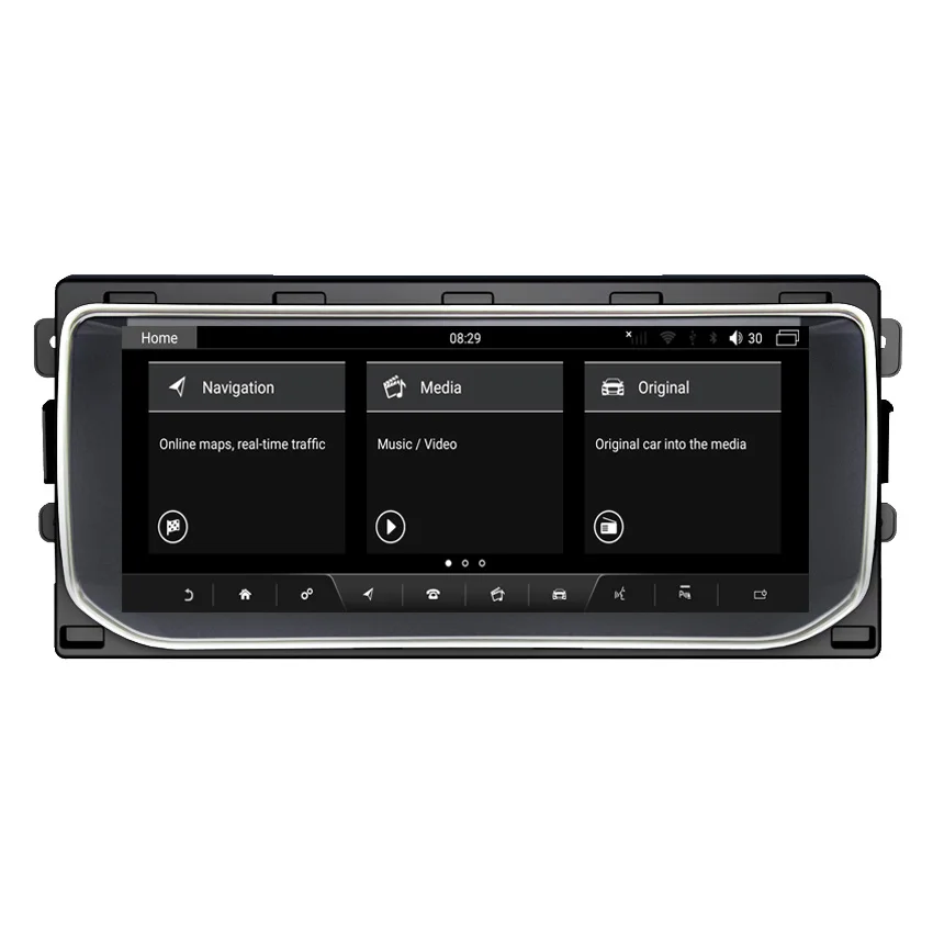 Мультимедийная система KANOR с GPS навигацией для Ranger Rover Sport Bluetooth Android 9 0 радио