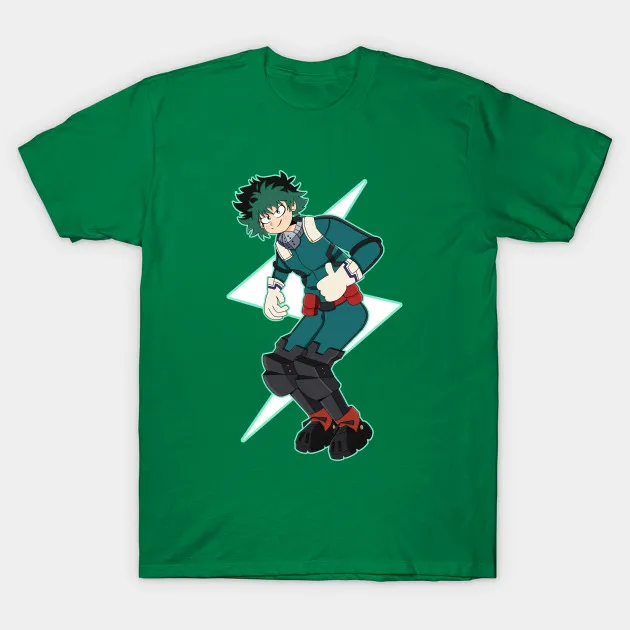 Мужская футболка Deku MHA Футболка женская |