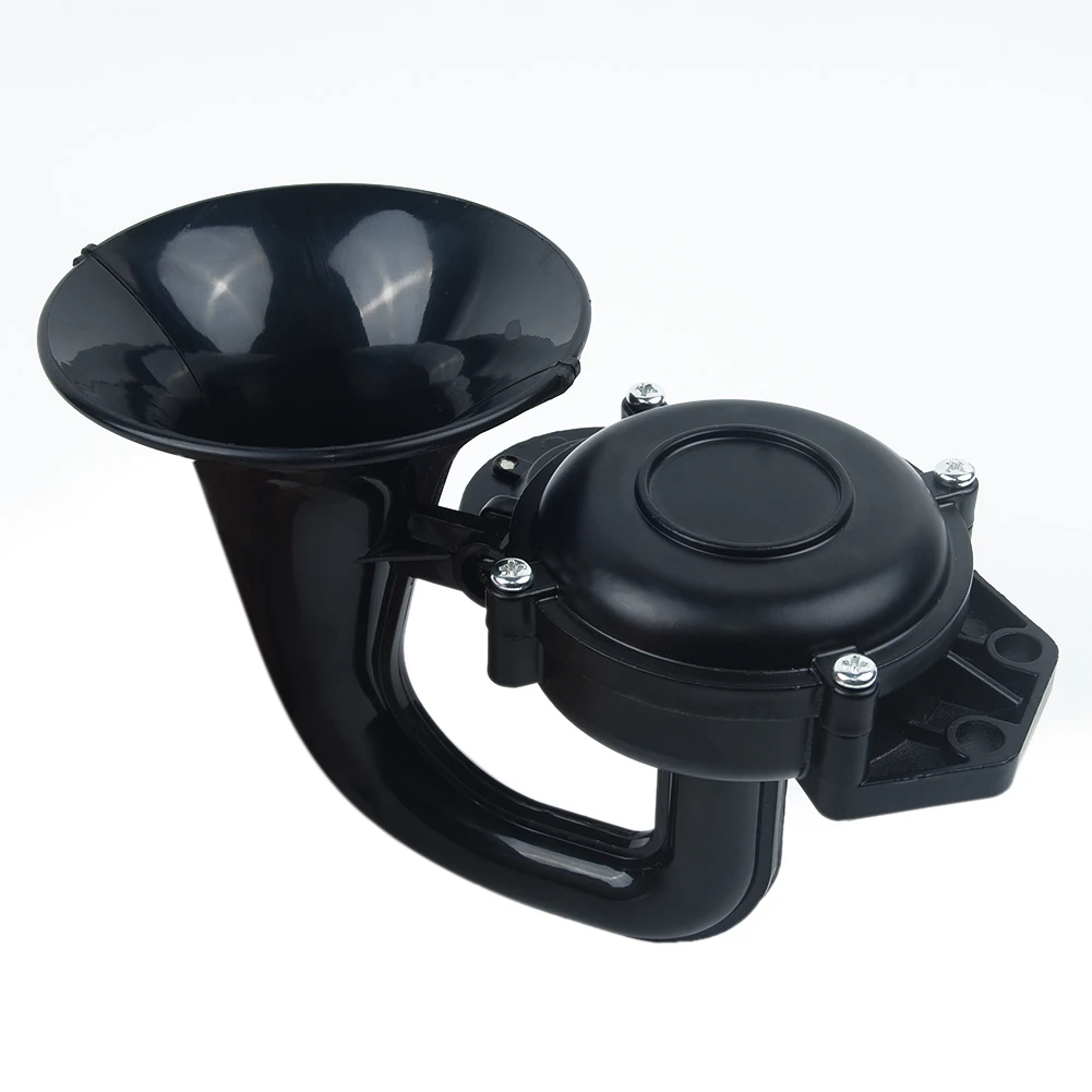 

Electric Snail Air Horn Black 300DB 12V/24V For Car Motorcycle Truck Boat Auto Replacement Accessories